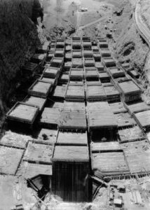 Hoover Dam Concrete Sections